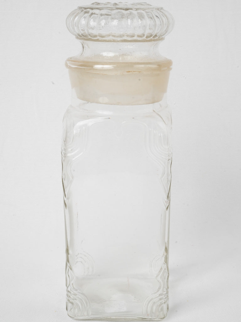 Refined elongated decorative jar