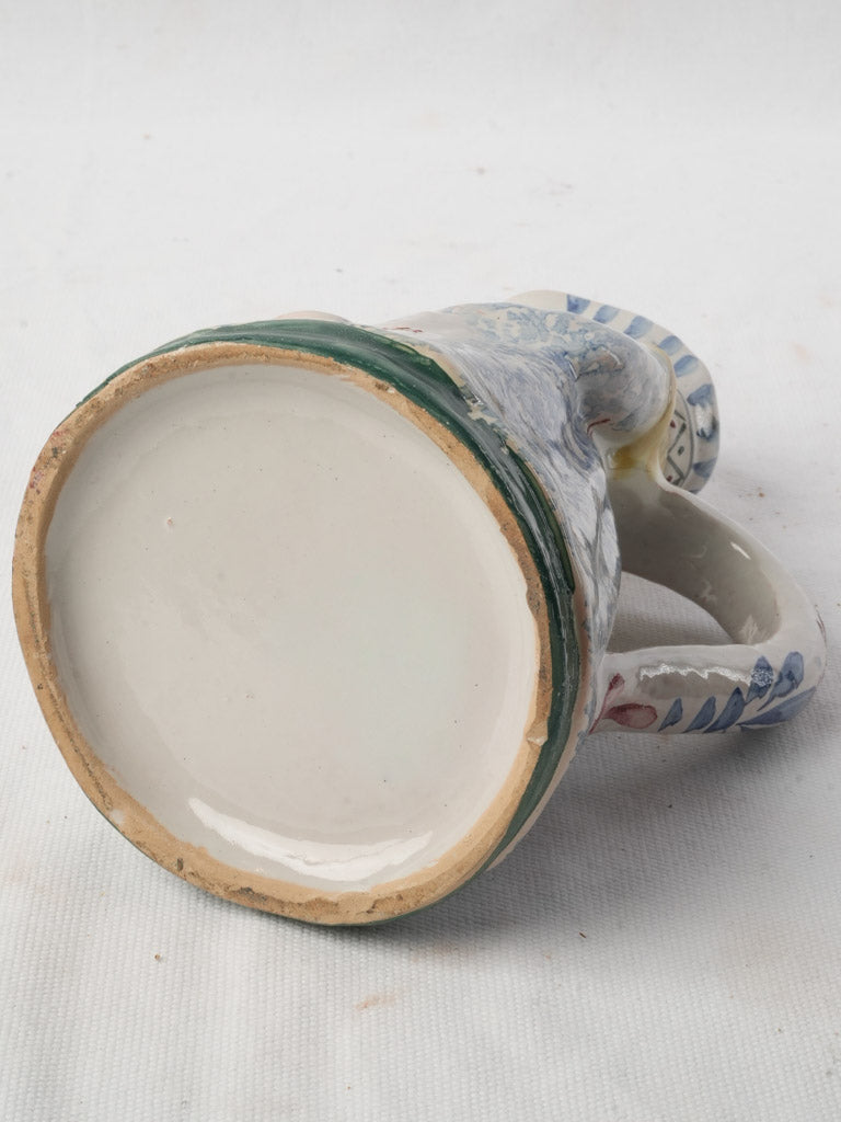 Collectible red-sash Jacquotte jug