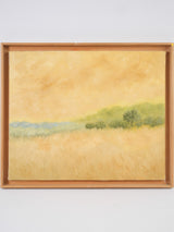 Contemporary landscape painting - Provenance: Provence