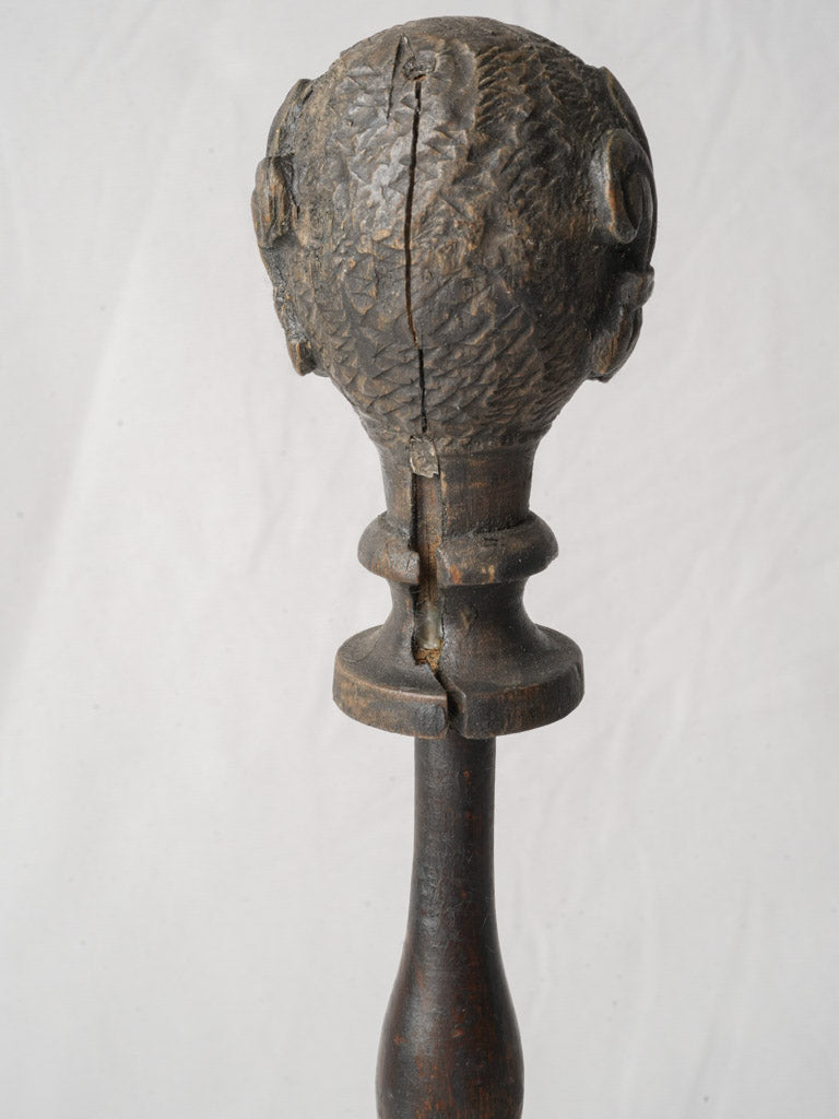 Set of 5 Decorative French Hat Stands Created from Salvaged Elements - 27½"