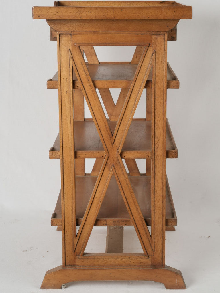 Understated Charles X style bedside tables