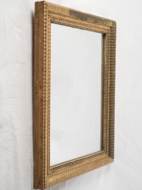 Intricate 19th-century wall mirror