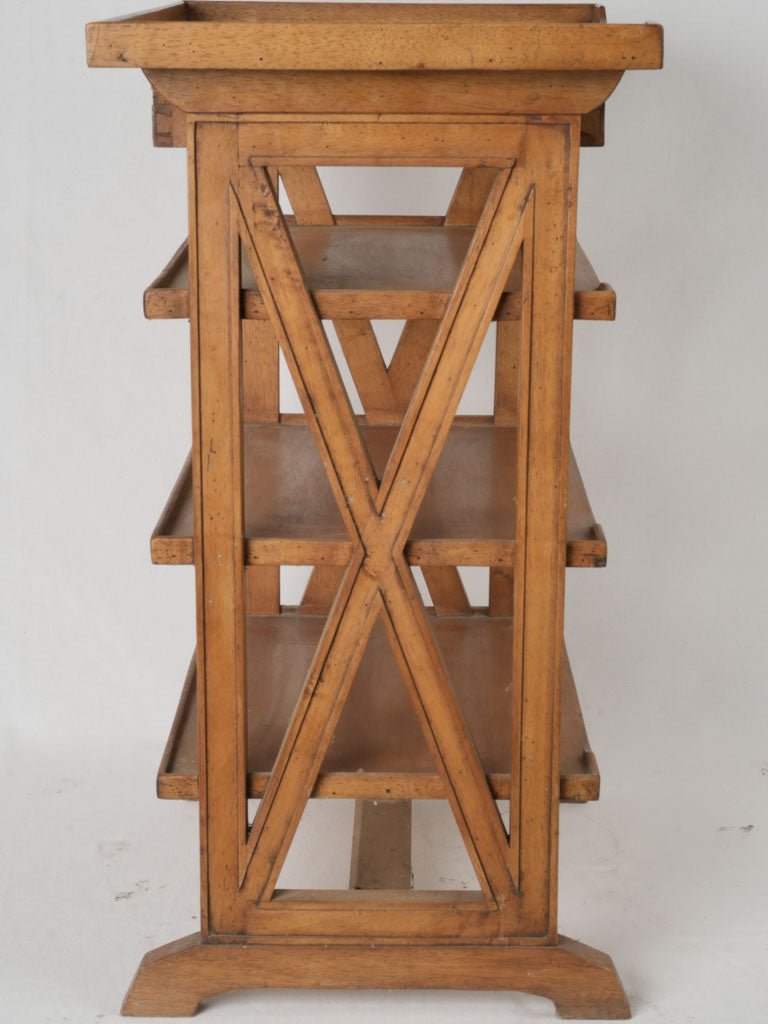 Classic French bedside tables in lemon wood