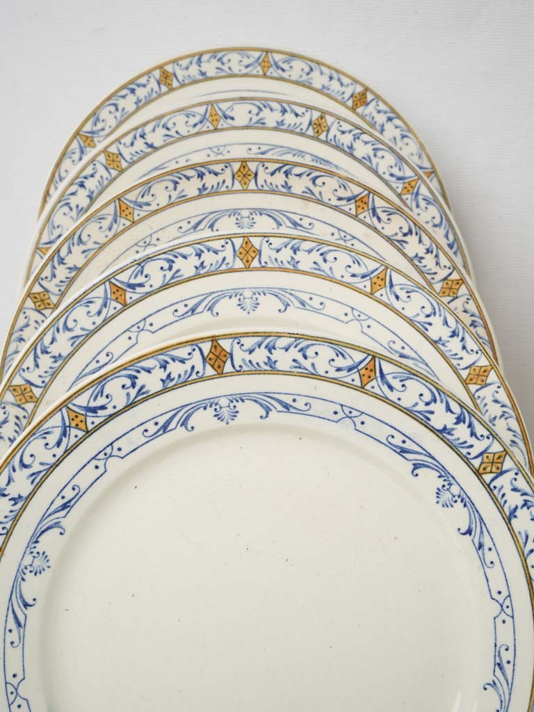 Late 19th-Century Creil et Montereau Ironstone 