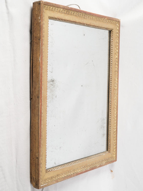 Elegant mercury glass frame mirror  