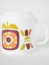 Collection of 6 Mobil mugs - 1970s