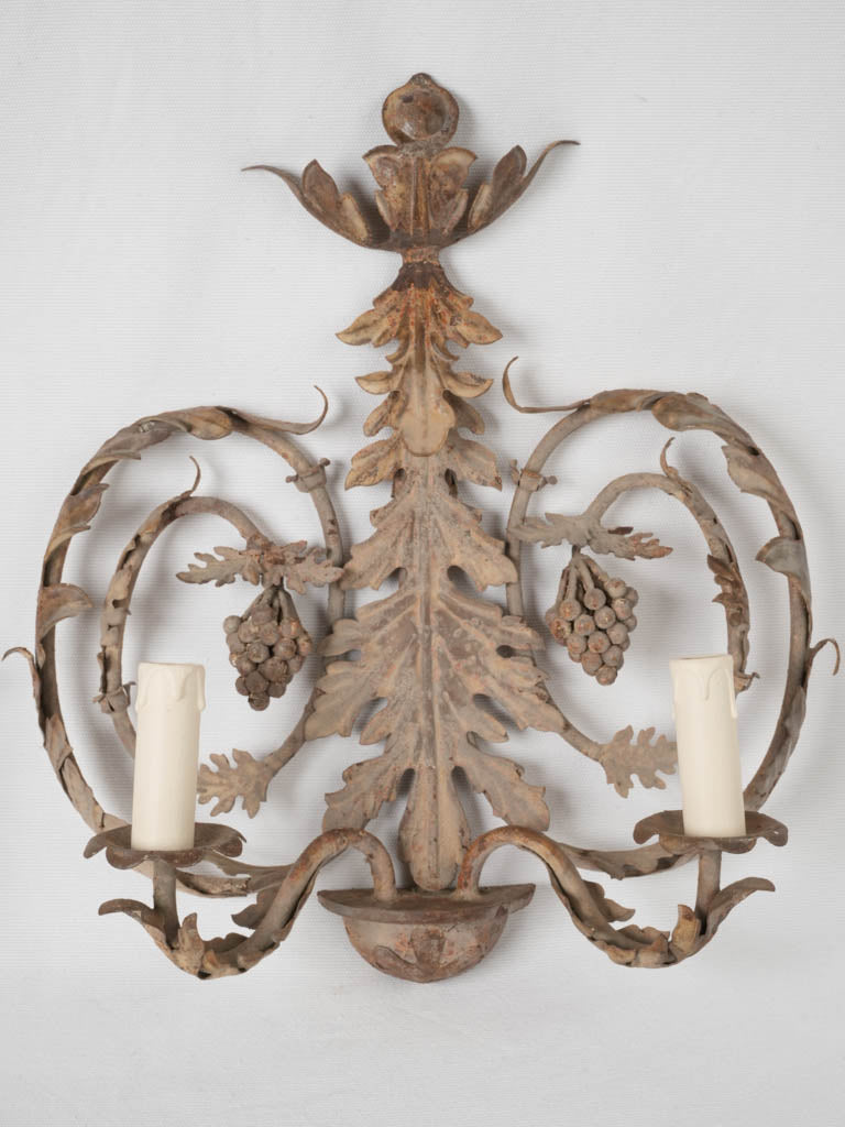 Provencal vintage wall sconces