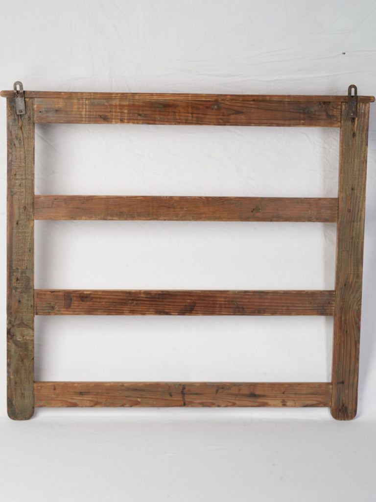 Timeworn pine kitchen organizer