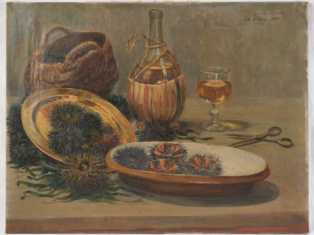 Coastal-themed seasonal ritual artwork  