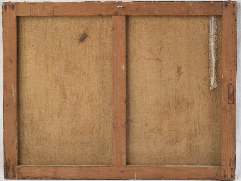 Refined early 20th-century French painting  