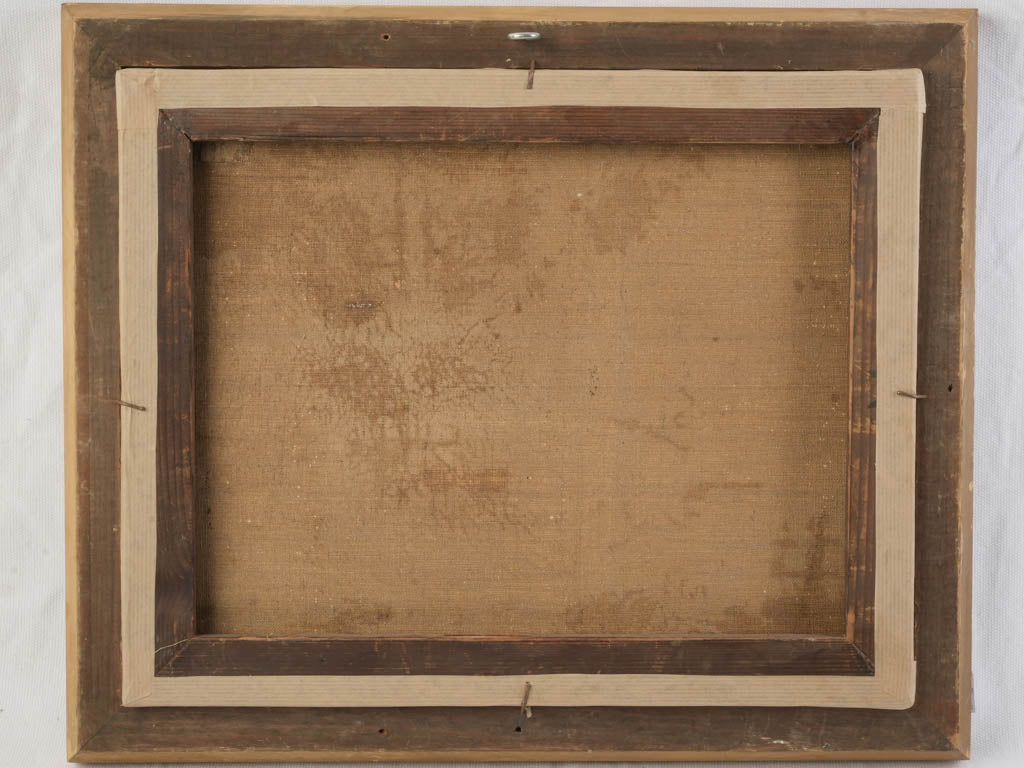 Giltwood framed collectible artwork  