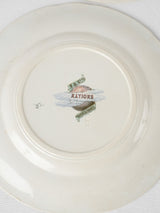 12 Sarreguemines Nations plates 8"
