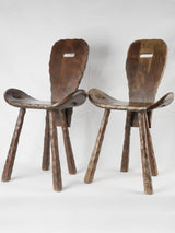 6 primitive chairs from Savoy