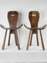 6 primitive chairs from Savoy