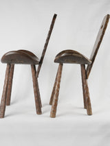 6 primitive chairs from Savoy