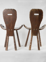 6 primitive chairs from Savoy
