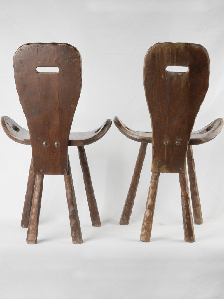 6 primitive chairs from Savoy