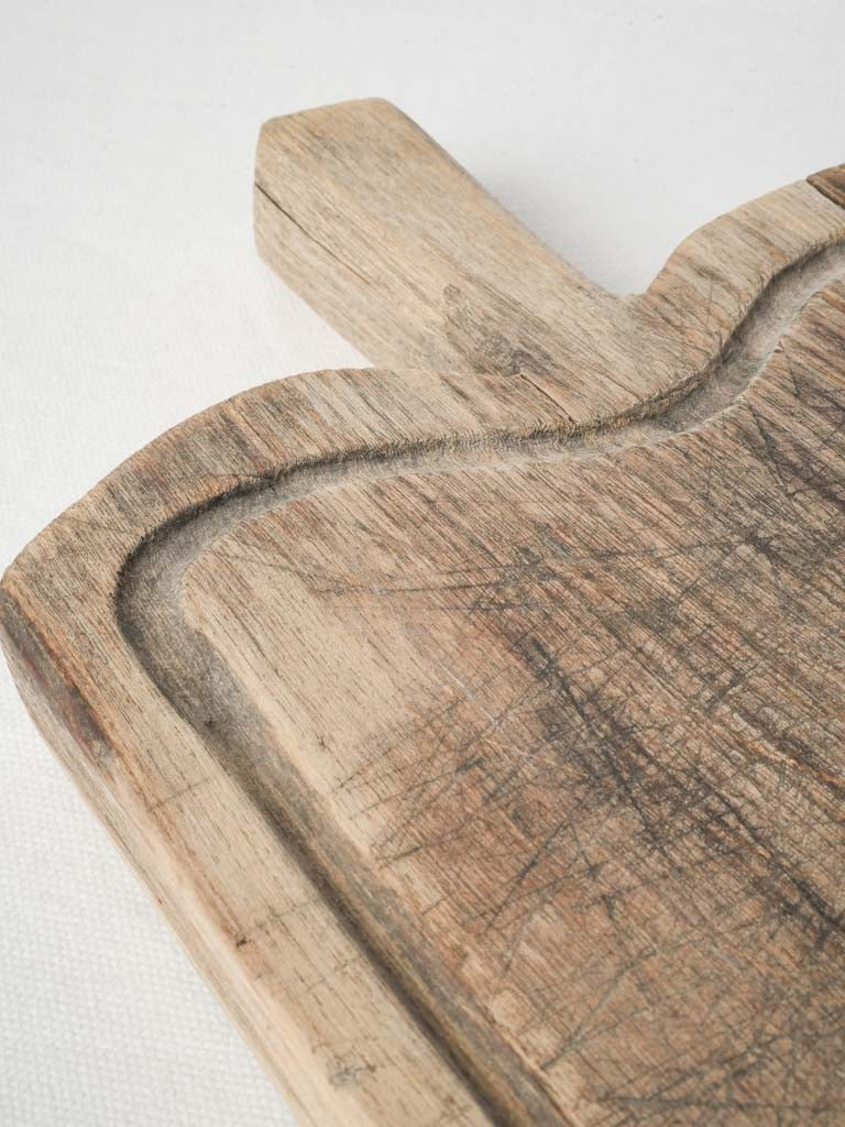 Historic wooden charcuterie board  