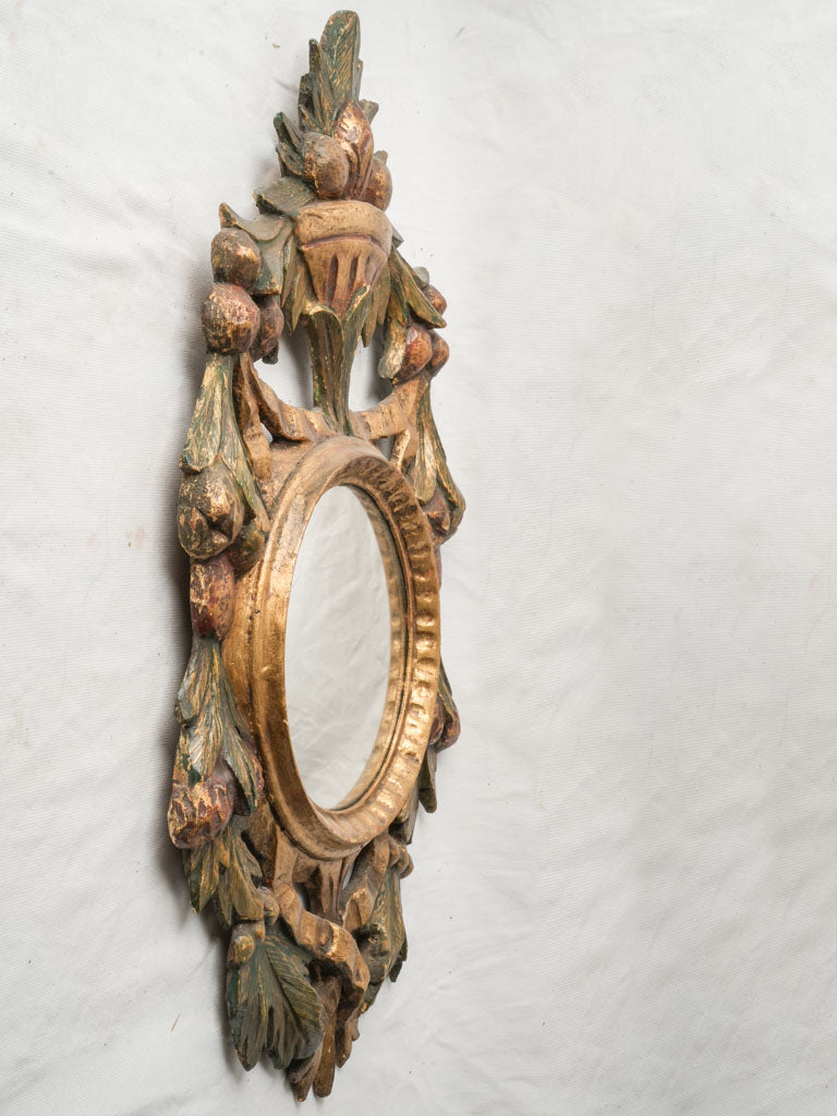 Ornate 18th-century gilded mirror