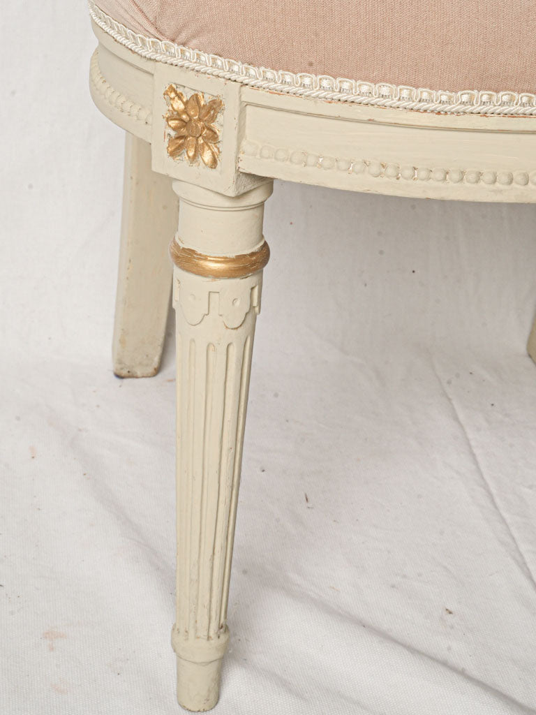 Refined neoclassical dining chairs