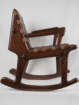 Unique Inca-inspired rocking chair