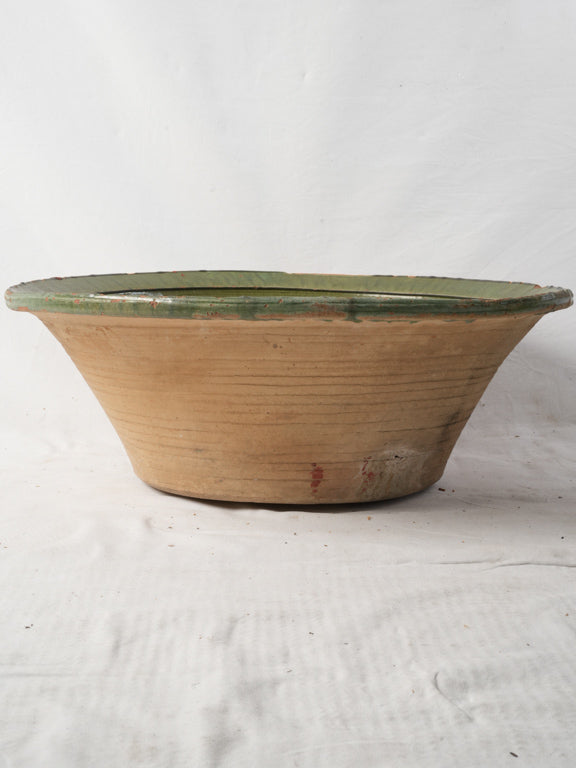 Handcrafted Mediterranean ceramic vessel