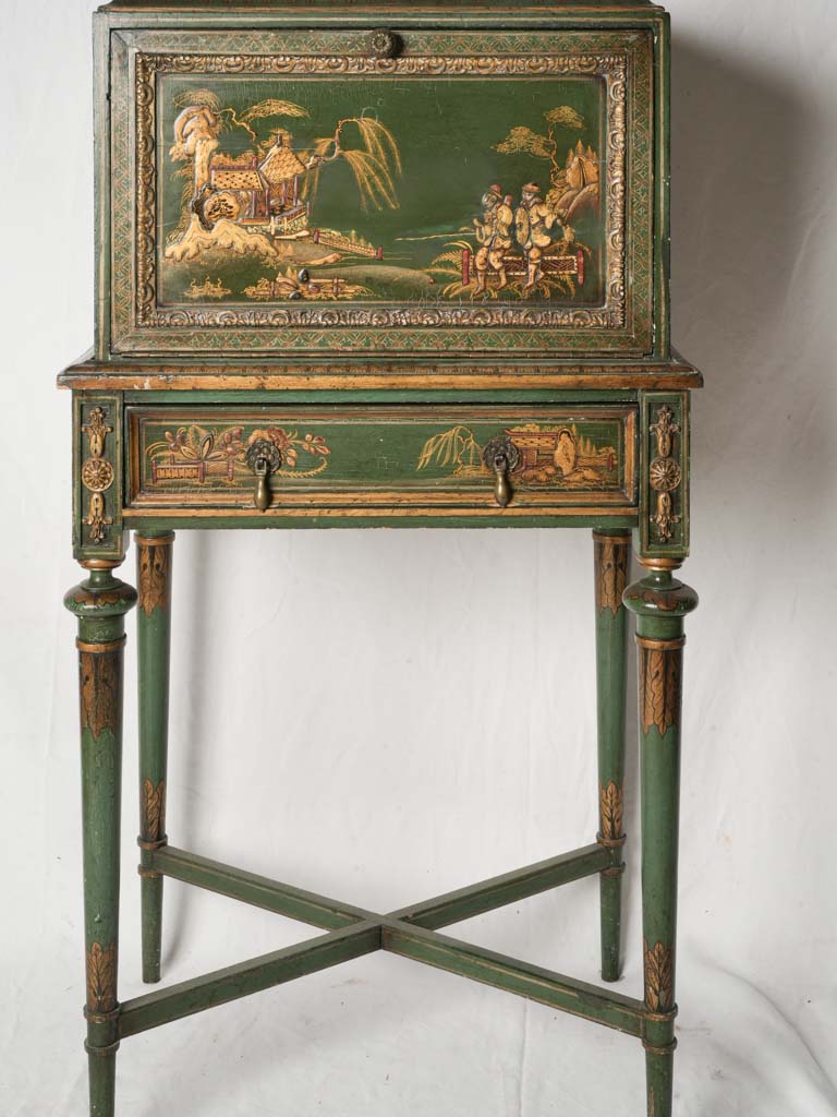 Painted stand writing desk  