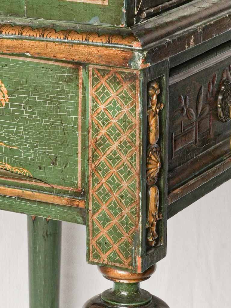 Timeworn condition writing desk  