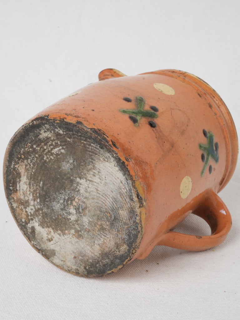 Playful detailed ceramic jug  