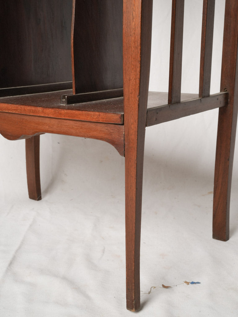 Gilt-mounted classical scene shelf