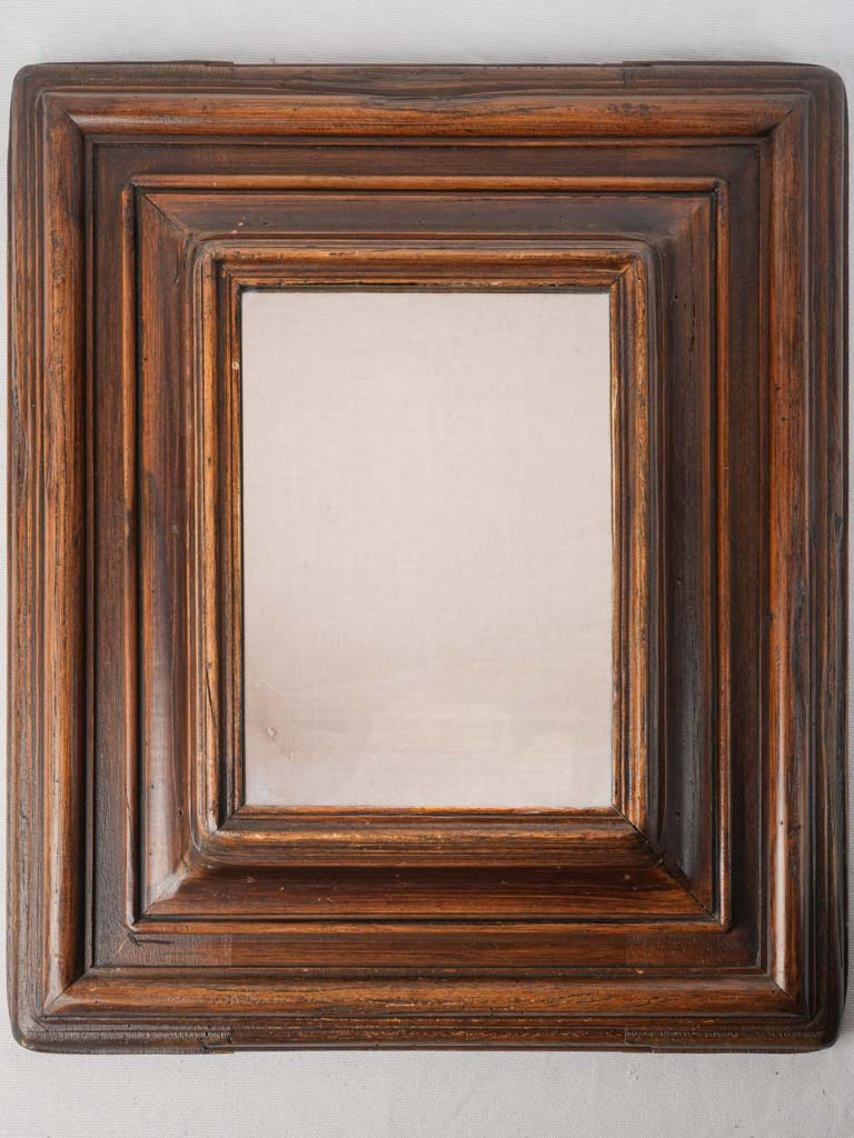 Compact Late 19th-Century Cushion Mirror - 21¼" x 18"