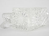 Vintage Whisky decanter - cut crystal 10¼"