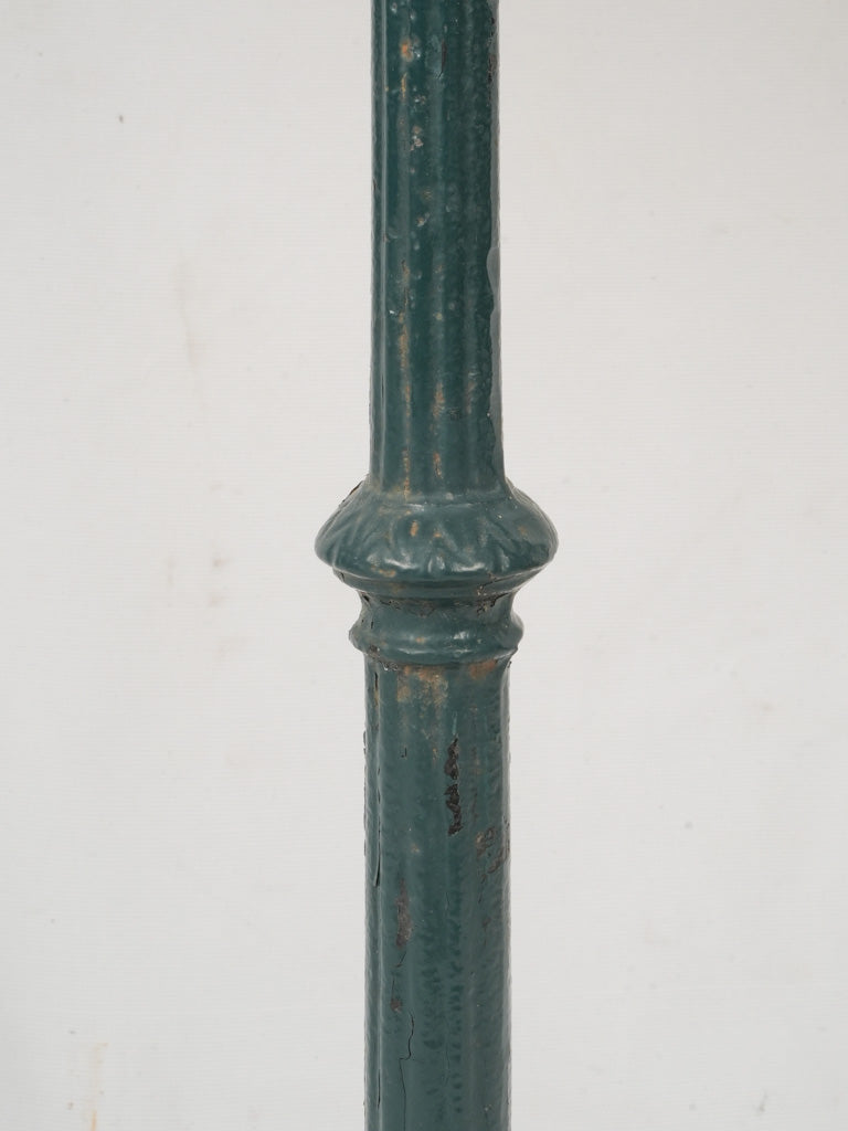 Eclectic, antique, aged cast iron guéridon