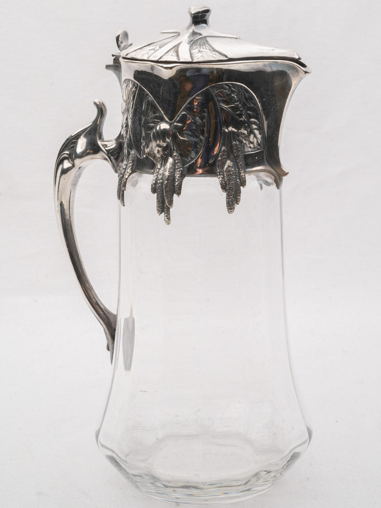Exquisite antique claret jug