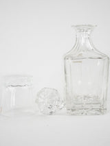 Whisky decanter w/ 6 glasses