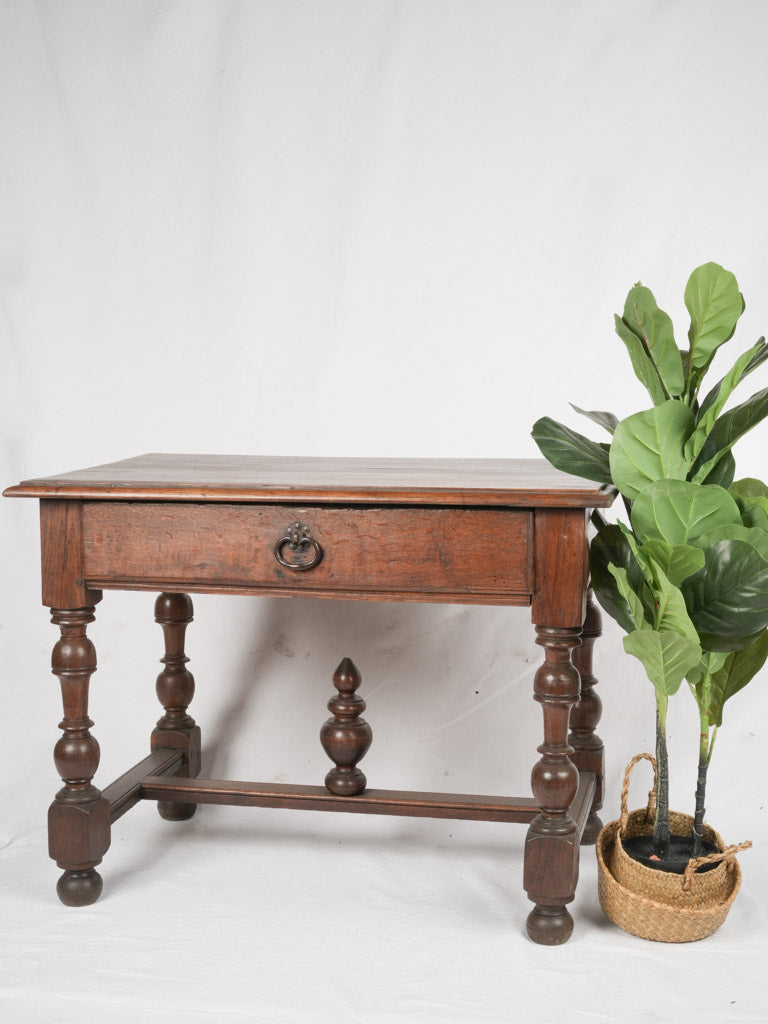 Antique writing desk with practical drawer