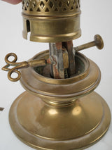 Traditional converted French oil lamps
