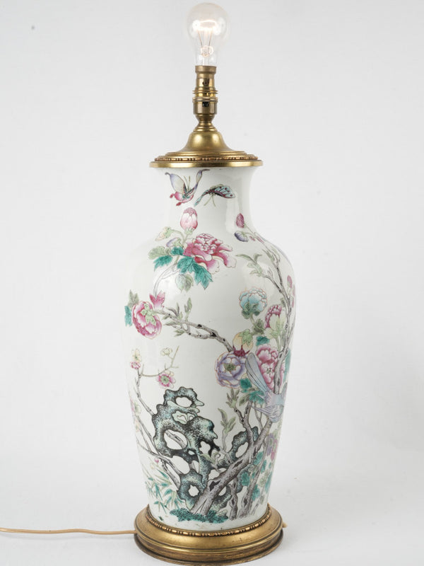 Antique gilded vase light fixture