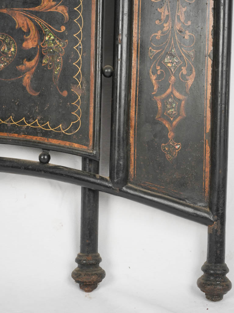 Mother-of-pearl inlay French bed frames