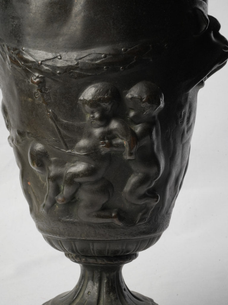 Elegant baluster form vases  
