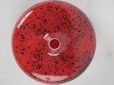Vintage Murano glass vase -  red 8¾"
