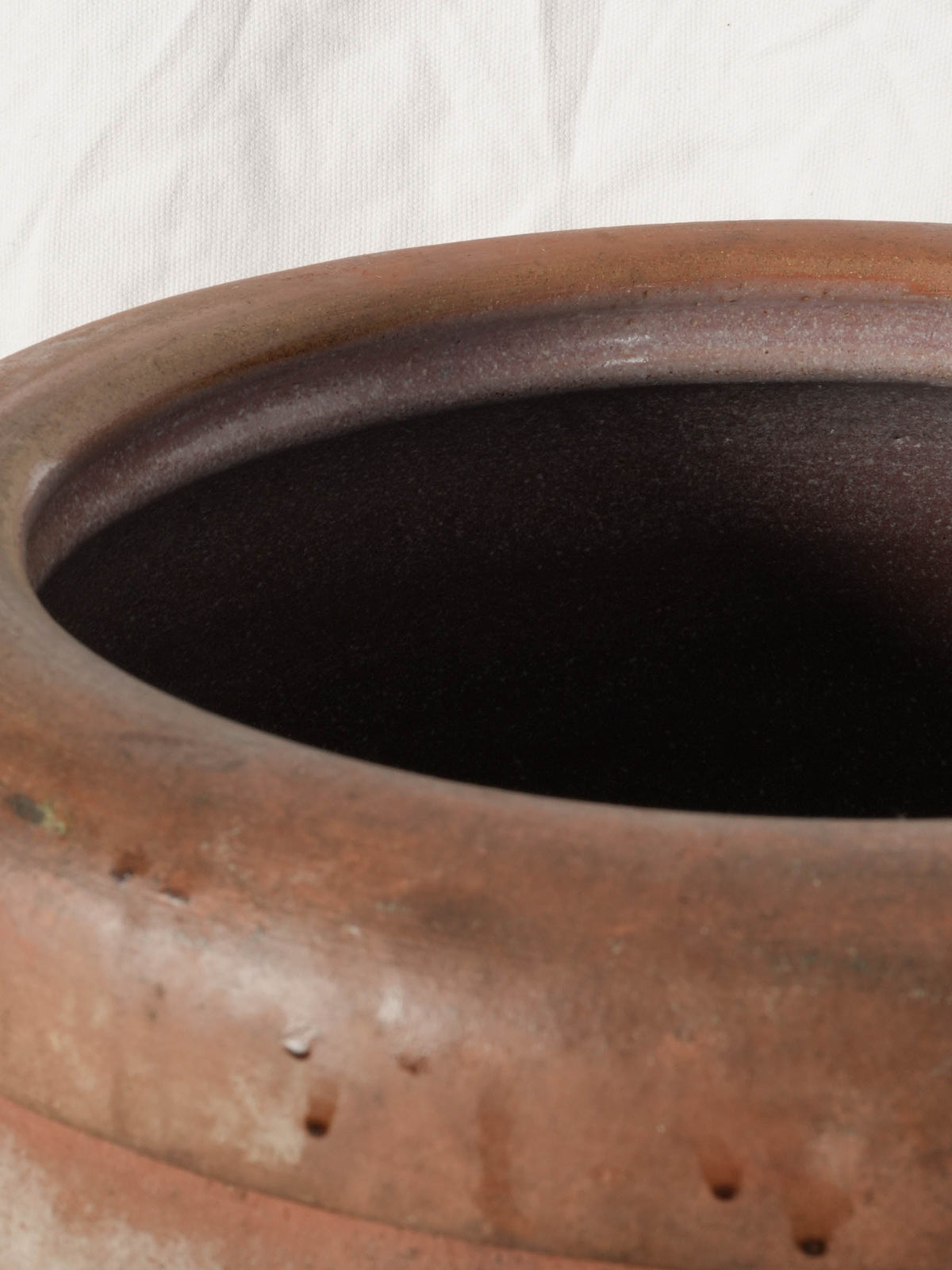 Pair of Mid-Century Tuscan Terracotta Olive Jars - 27¼"