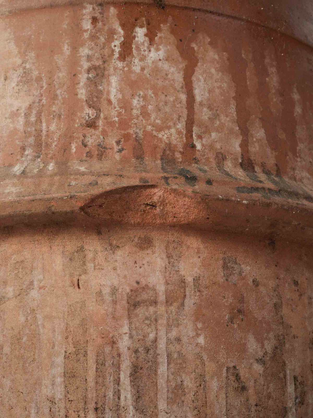 Pair of Mid-Century Tuscan Terracotta Olive Jars - 27¼"