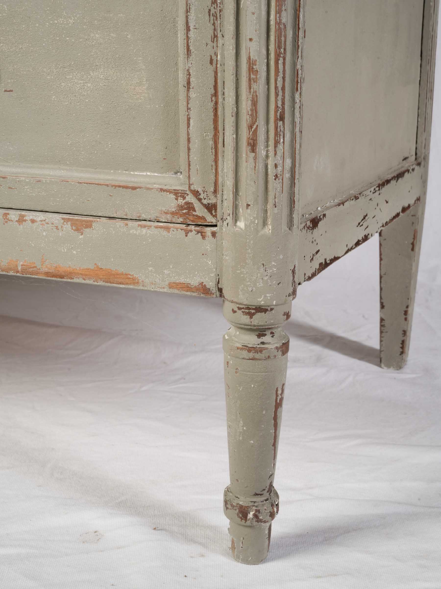Tall Painted Louis XVI Style Commode w/ Three Drawers - 38½" x 47¾"