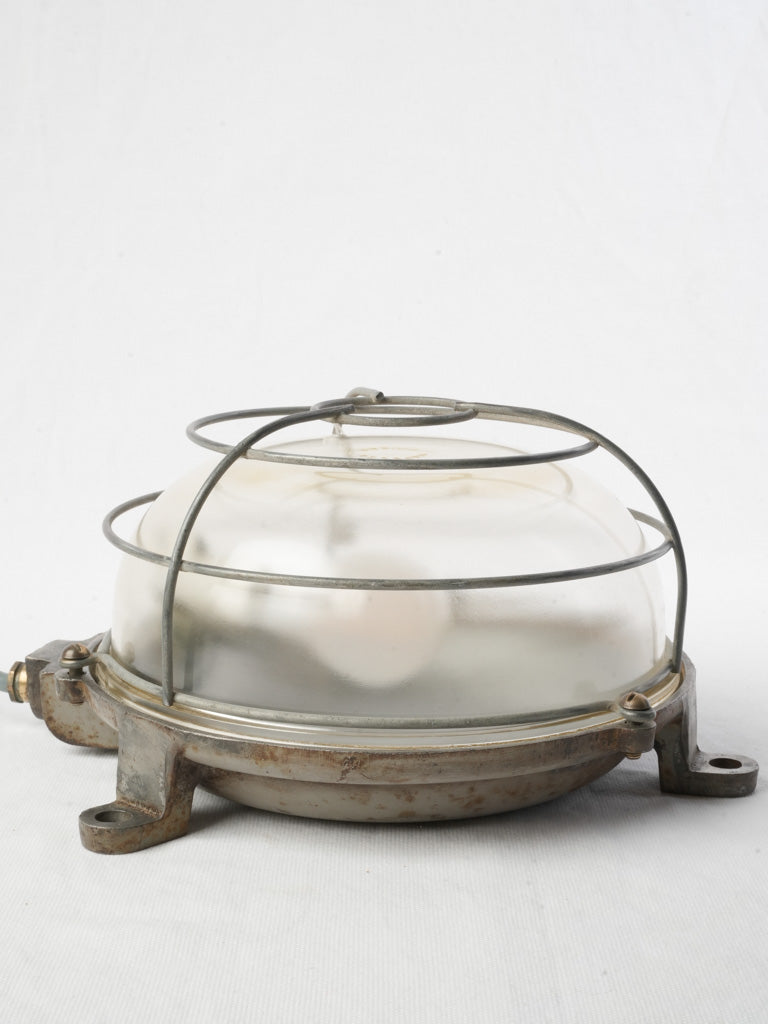 Refined Textured Metalwork Wall Light  