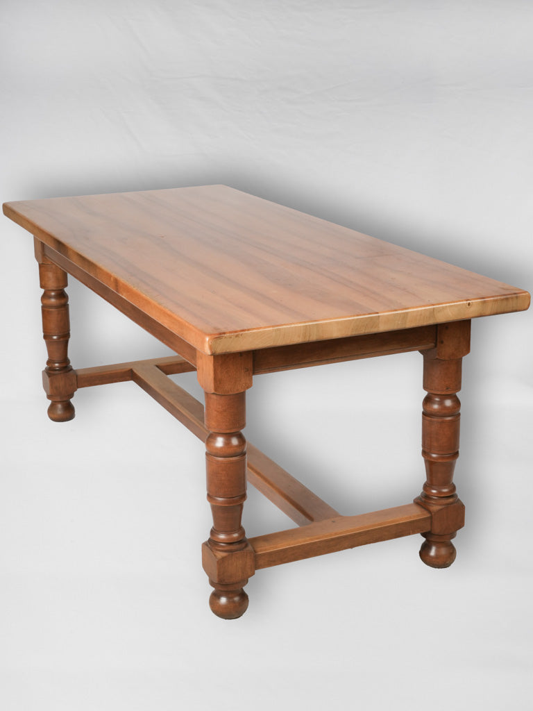 Vintage French walnut dining table