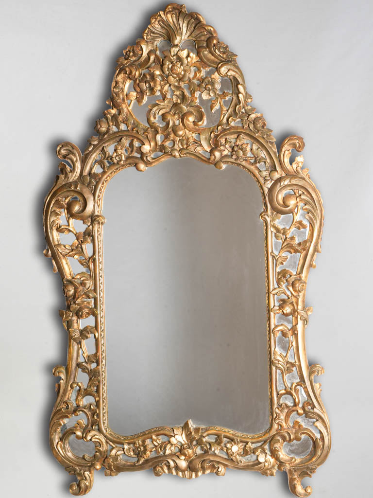 Early 20th-Century Grand Rococo Revival Mirror - 54¾" x 32¼"