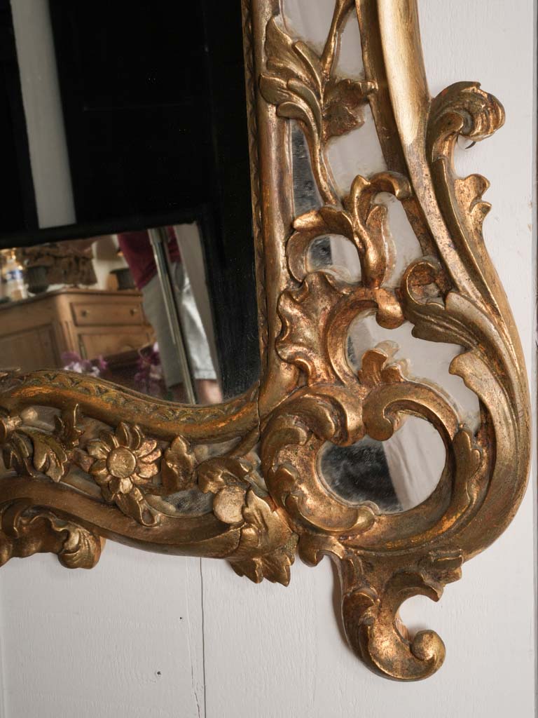 Early 20th-Century Grand Rococo Revival Mirror - 54¾" x 32¼"