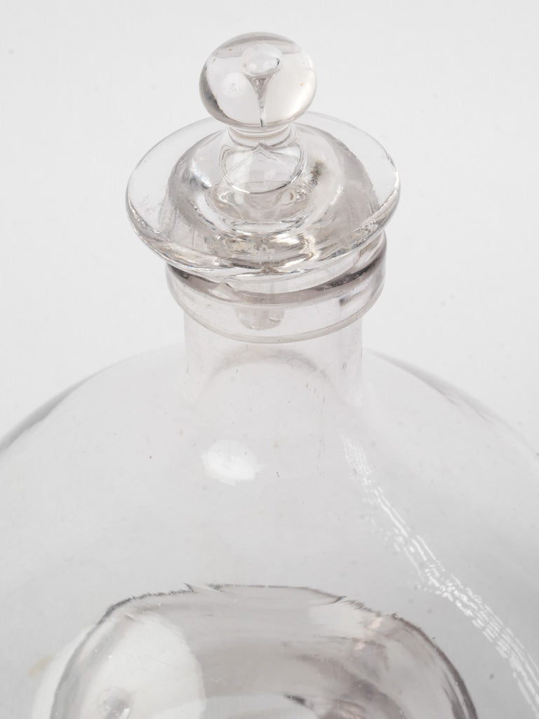 Hand-blown glass insect trap