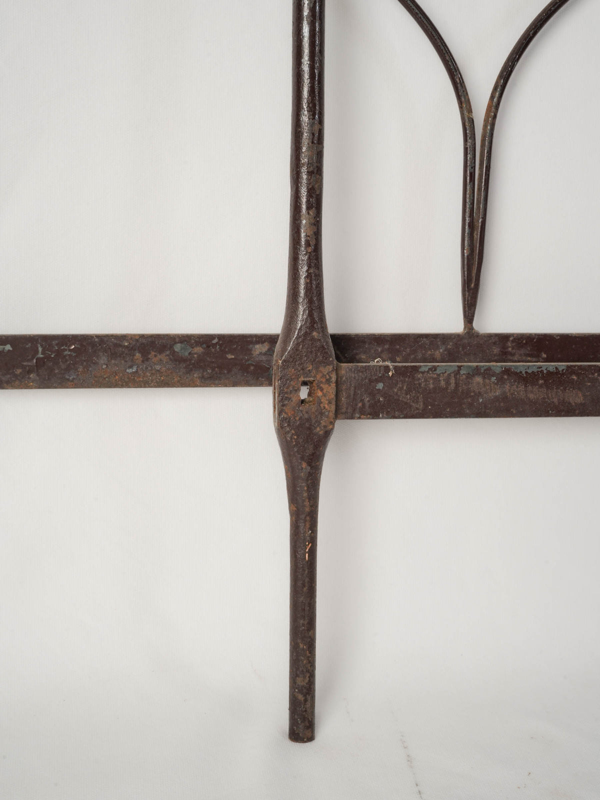 Pair of Antique Genoese Wrought-Iron Twin Headboards - 50¾" x 37½"